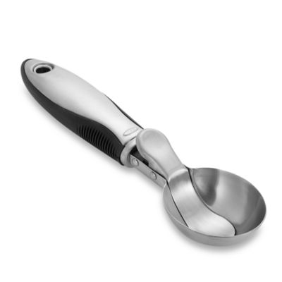 push button ice cream scoop