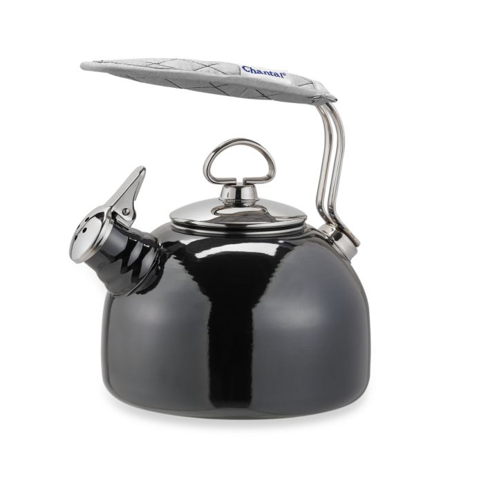 Chantal® 1.8Quart Enamel Tea Kettle Bed Bath and Beyond Canada