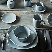 Noritake&reg; Grey on Grey Swirl Square Dinnerware Collection