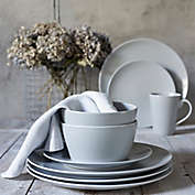 Noritake&reg; Grey on Grey Swirl Round Dinnerware Collection