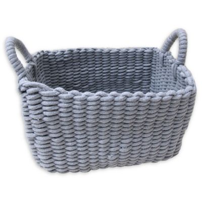 rope storage basket