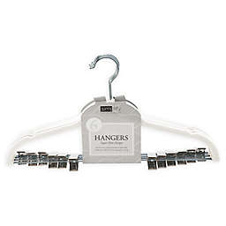 Simplify 6-Pack Velvet Hangers with Clips
