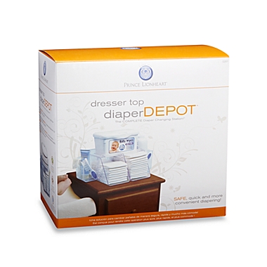 New Free Shipping Prince Lionheart Diaper Depot Clear 