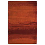 Calvin Klein&trade; Luster Wash Area Rug in Rust