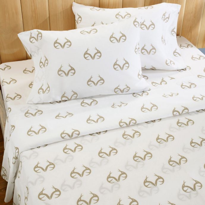 Realtree Antler Sheet Set Bed Bath Beyond
