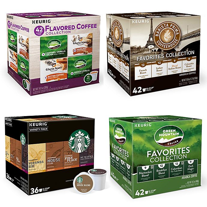 Alternate image 1 for Keurig® K-Cup® Pods Coffee Variety Pack Collection