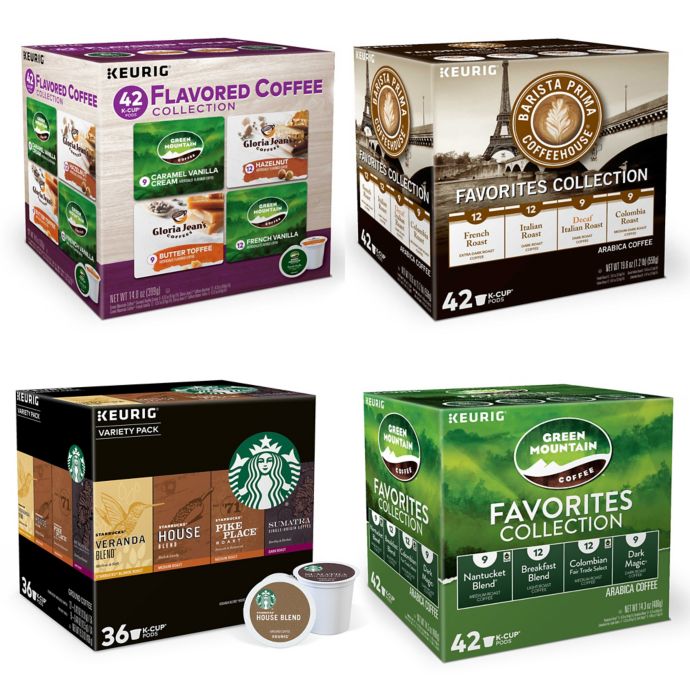 Keurig® KCup® Pods Coffee Variety Pack Collection Bed Bath and