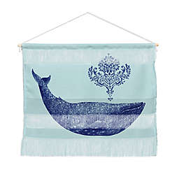Deny Designs Damask Whale Wall Art