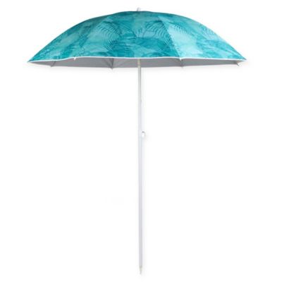 Sport Brella Super Brella Beach Umbrella In Blue Bed Bath Beyond