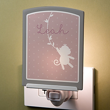 Baby Zoo Animals Personalized Nightlight. View a larger version of this product image.