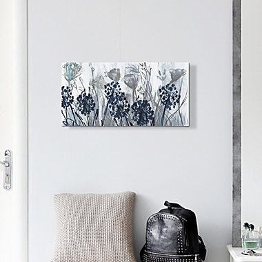 Indigo Field 24-Inch x 12-Inch Canvas Wall Art. View a larger version of this product image.