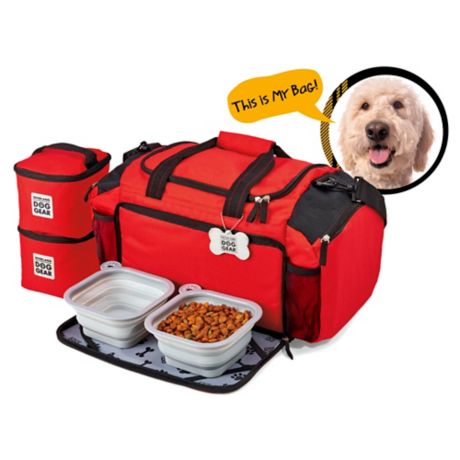 Overland Gear Ultimate Dog Travel Duffle Bag in Red | Bed Bath & Beyond