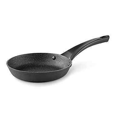 One Size THE ROCK by Starfrit 12.5-Inch Nonstick Wok with Helping Handle Black 