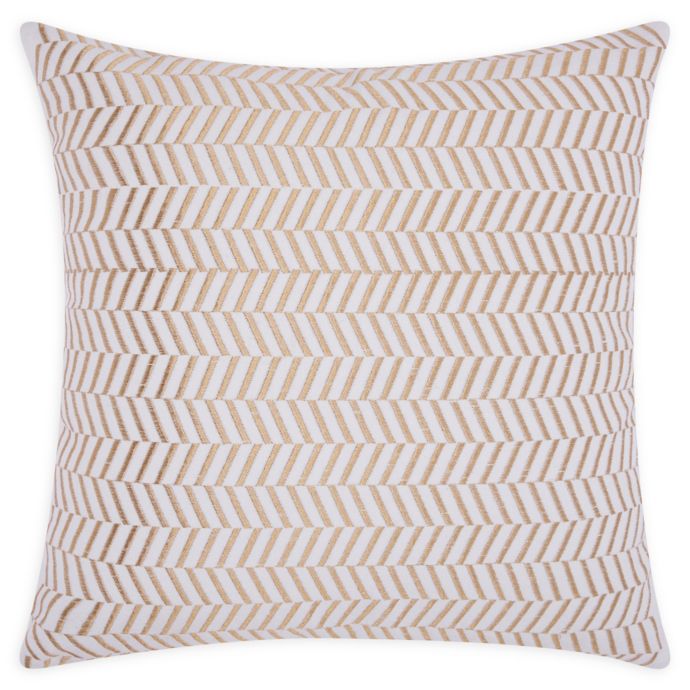 Mina Victory Chevron Square Throw Pillow Bed Bath Beyond