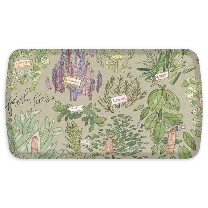 Gelpro Elite Comfort Fresh Herbs Floor Mat Bed Bath Beyond