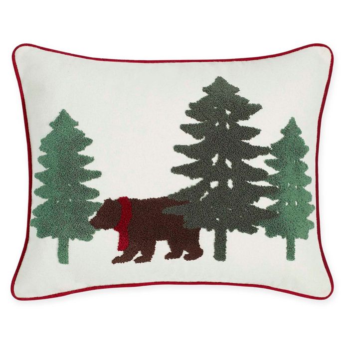 Eddie Bauer Bear Scene Throw Pillow Bed Bath Beyond