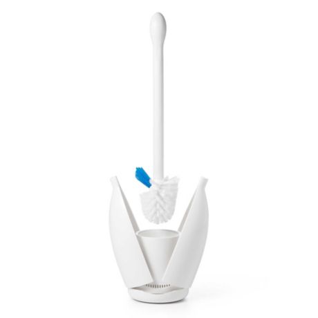 Better Grip Toilet and Rim Bowl Brush With Caddy 