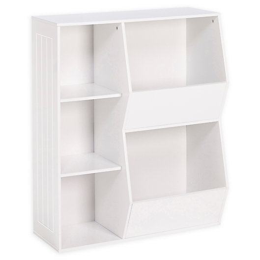 Alternate image 1 for RiverRidge® Home 3-Cubby, 2-Veggie Bin Cabinet for Kids in White