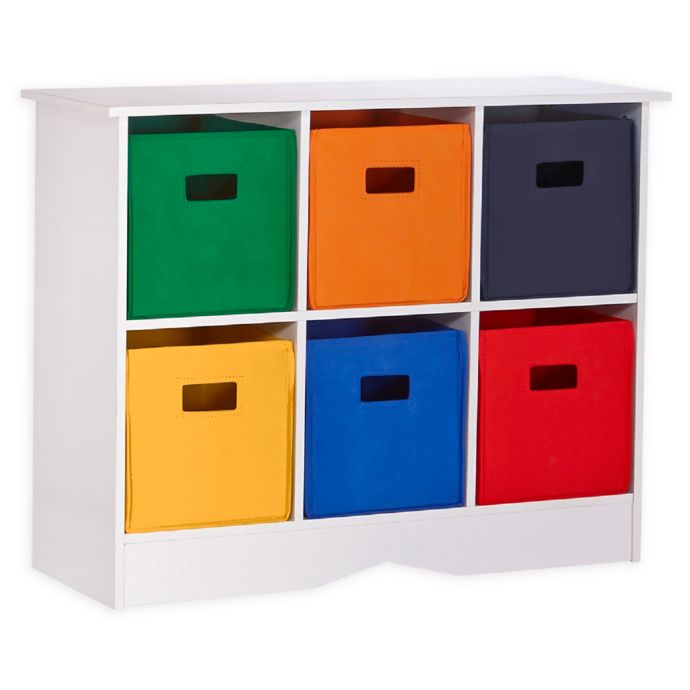 Riverridge 6 Bin Kid S Storage Cabinet Buybuy Baby