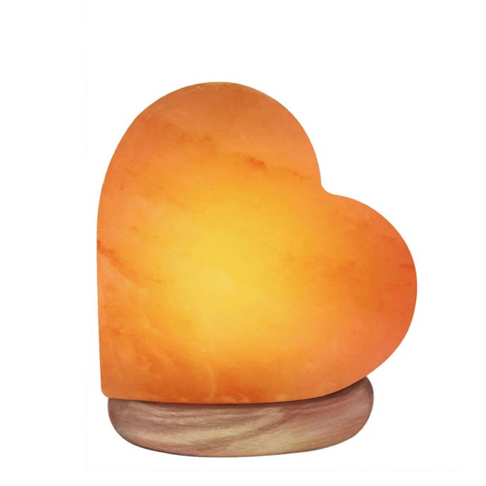 Himalayan Glow® Heart-Shaped Salt Lamp | Bed Bath & Beyond