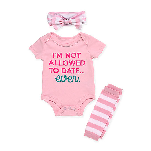 NEW Girls Personalized Baby Shower Gift Welcome home bodysuit legwarmers present 