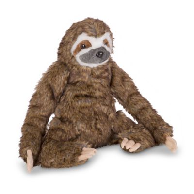 sloth fluffy toy