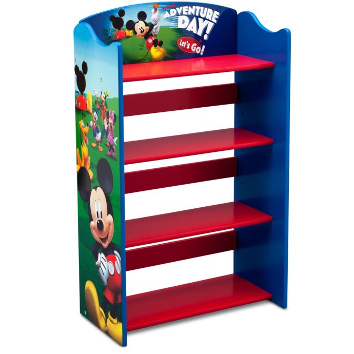 Disney Mickey Mouse 4 Shelf Bookshelf Buybuy Baby