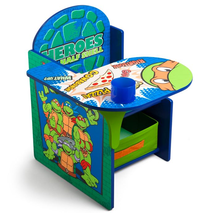 Nickelodeon Teenage Mutant Ninja Turtles Chair Desk With Storage