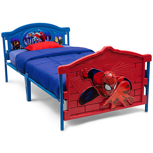 Delta Children Marvel Spiderman Twin, Trolls Twin Bed Frame With Storage