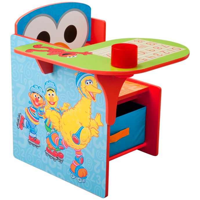 Sesame Street Chair Desk With Storage Bin Buybuy Baby