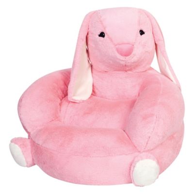 pink plush bunny