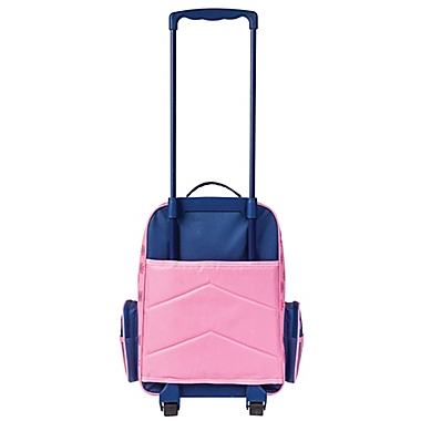 Stephen Joseph&reg; Rainbow Classic Rolling Luggage in Pink. View a larger version of this product image.