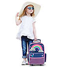 Alternate image 4 for Stephen Joseph&reg; Rainbow Classic Rolling Luggage in Pink
