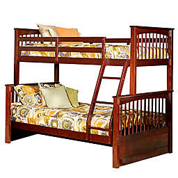 Hillsdale Furniture Pulse Twin Over Full Bunk Bed in Cherry