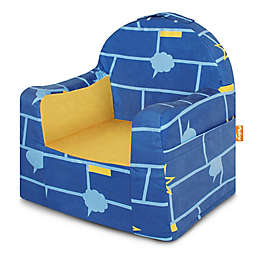 P'kolino Little Reader Comic Chair in Blue/Yellow