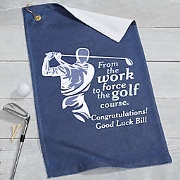 Retirement Golf Towel