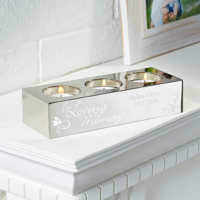 In Loving Memory Tealight Candle Holder Bed Bath and Beyond Canada