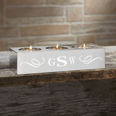 mdf personalised candle holder name Tea light holder perfect gift hearts 