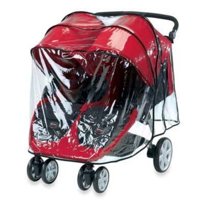 britax b agile double red