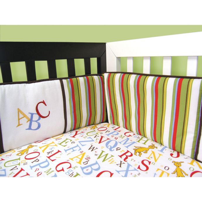 Trend Lab Dr Seuss Abc 4 Piece Crib Bumper Set Buybuy Baby