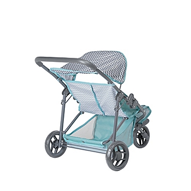 Adora&reg; Zig Zag Twin Jogger Stroller. View a larger version of this product image.