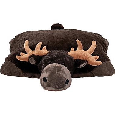 Pillow Pets&reg; Wild Moose Stuffed Plush Toy in Brown. View a larger version of this product image.