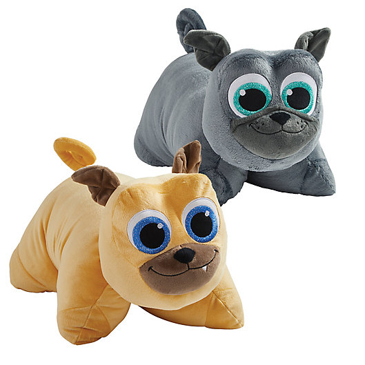 Alternate image 1 for Pillow Pets® Puppy Dog Pals 2-Piece Bingo and Rolly Plush Toy Set in Brown/Grey
