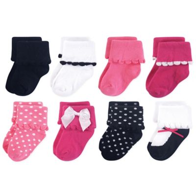 Luvable Friends® 8-Pack Dressy Socks 