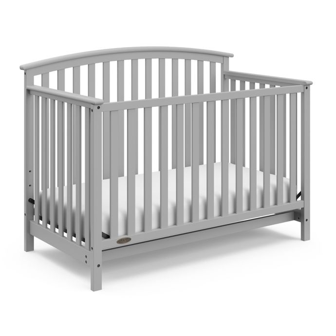 Graco Freeport 4 In 1 Convertible Crib In Pebble Grey Buybuy Baby