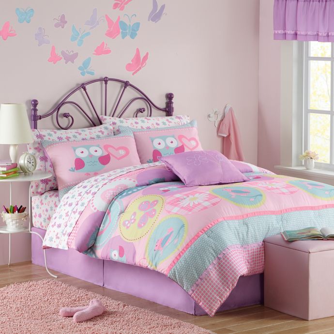 Hannah Twin Bedding Set In Pink Bed Bath Beyond