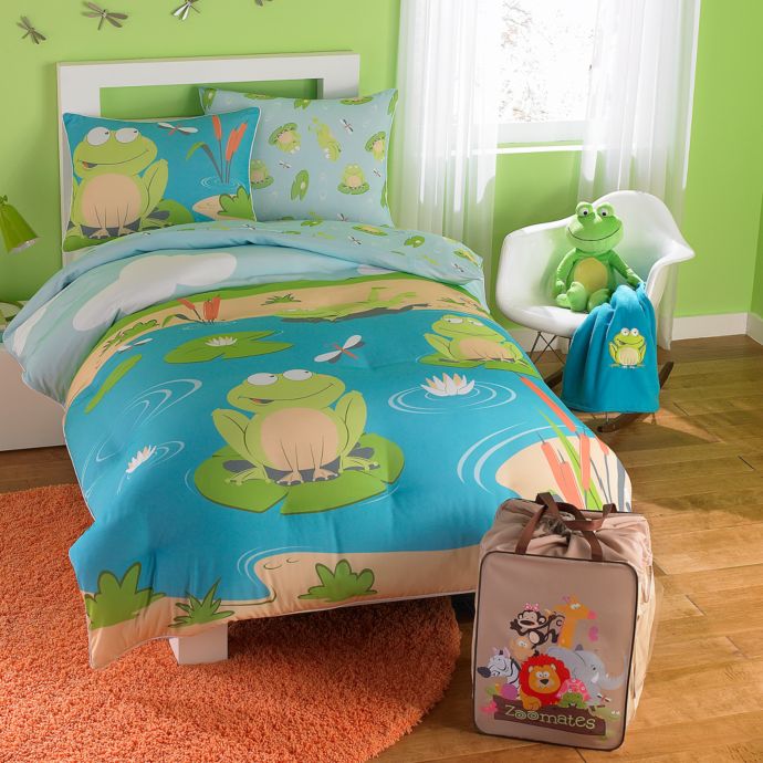 F Is For Frog Zoomates Bedding Comforter Set Bed Bath Beyond