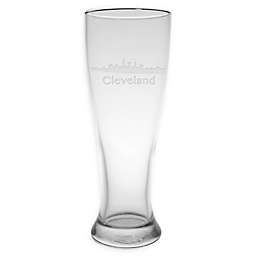 Cleveland Skyline Pilsner Glass