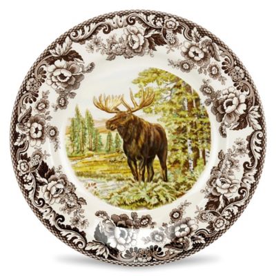 Spode&reg; Woodland Moose Dinner Plate