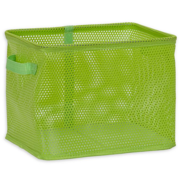 mesh toy bin